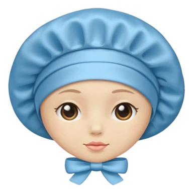  Satin sleep Bonnet emoji  sticker
