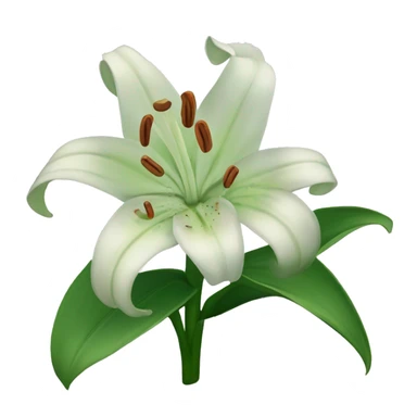 Flower Lily of vales sticker