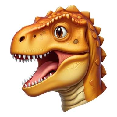 Trex crying sticker