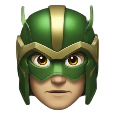 loki with helmet sticker