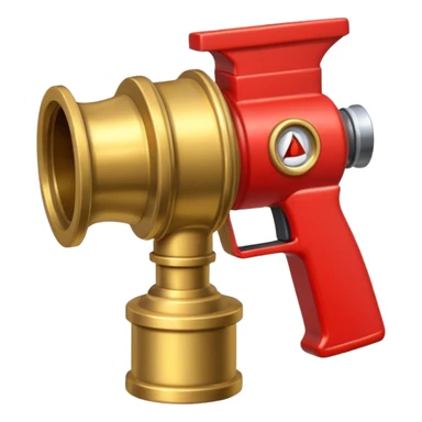nozzle in fire station sticker