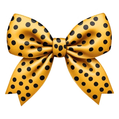 Cheetah print bow sticker