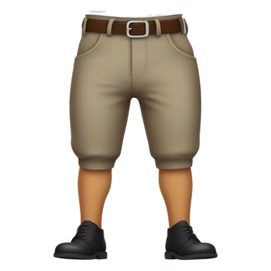 Legs suspenders sticker