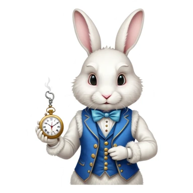 White Rabbit from Alice in Wonderland sticker