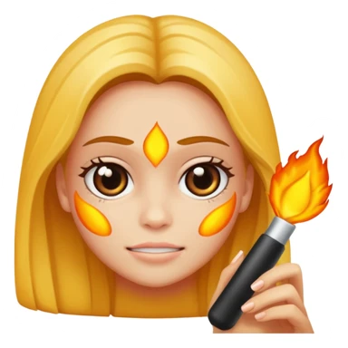 dermatoscópio olhando pele sticker