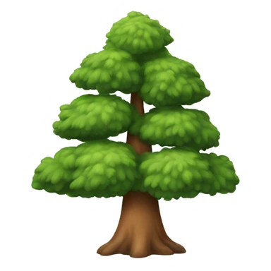 Cypress tree sticker