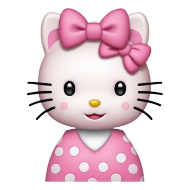 Hellow Kitty puntos sticker