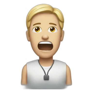 play on nerves sticker