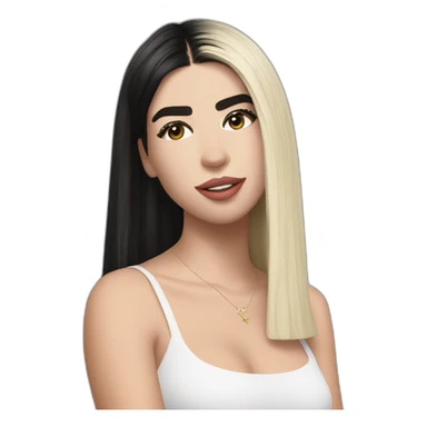 Dua lipa celebrating 22nd birthday  sticker