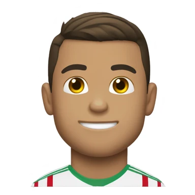 Cristiano Ronaldo dando oi sticker
