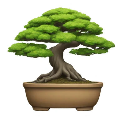 bonsai tree sticker