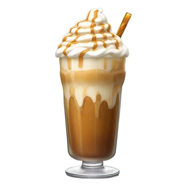Caramel frappe Starbucks sticker