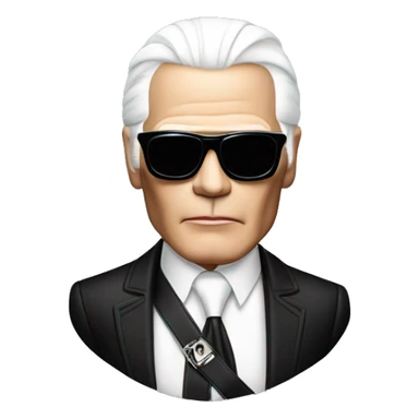 Karl Lagerfeld sticker