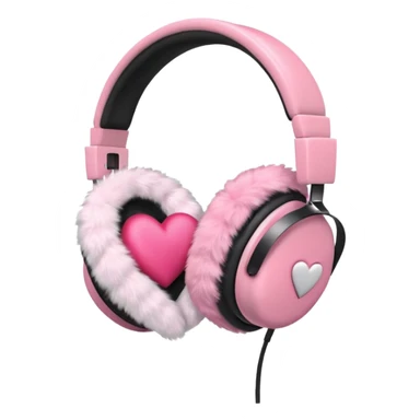 coquette emoji headphones only no girl sticker