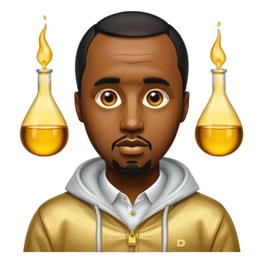 P diddy oil
 sticker