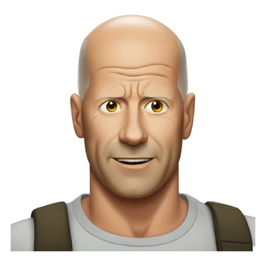 Bruce willis  sticker