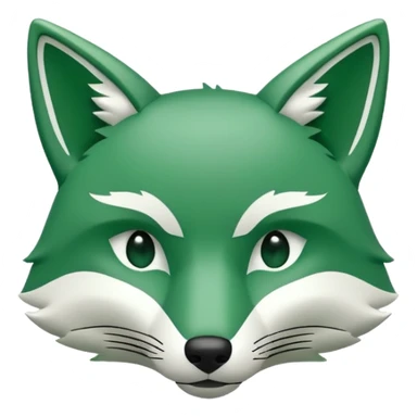 make 100 dollar bill with a small fox head outline in the middle and the fox head is just an outline with no color sticker