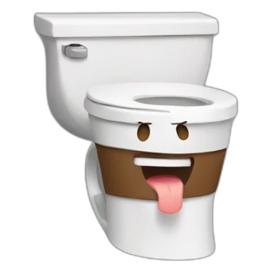 toilette papper sticker