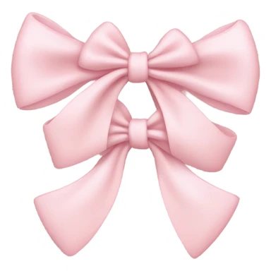 little light pink bows smiley with heart blush sticker