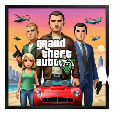 GTA 5 sticker