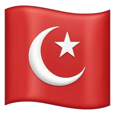 Ottoman empire 1600-1700 flag sticker