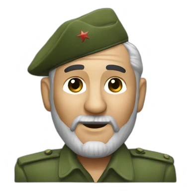 fidel castro sticker