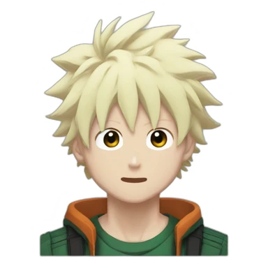 Bakugo my hero academia neutral sticker
