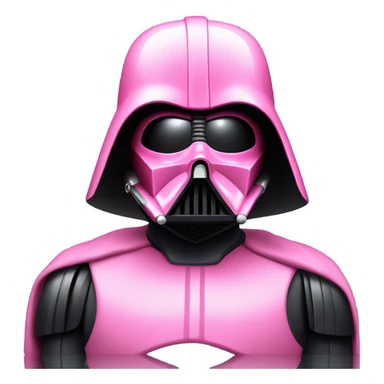 pink suit darth vader sticker