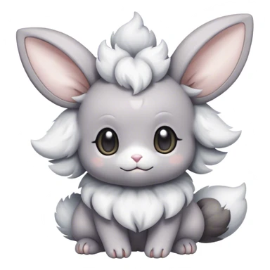 Minccino-Espurr-Cinccino-creature-hybrid sticker
