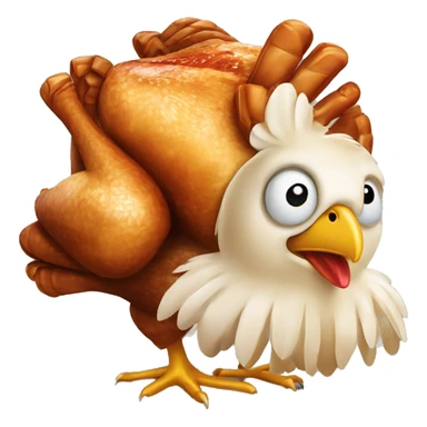 rotisserie chicken sticker
