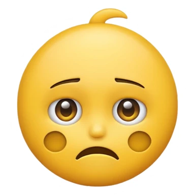 a emoji head shaking there head disappointed  sticker