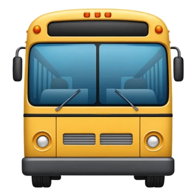 Ônibus com traseira levantada sticker