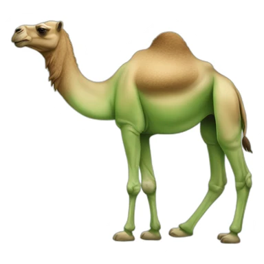 camel green The fast one  And mint Fresh sticker