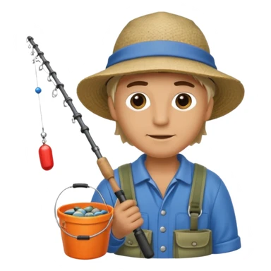 Рыбалка, удочки, снасти, приманка, рыбаки sticker