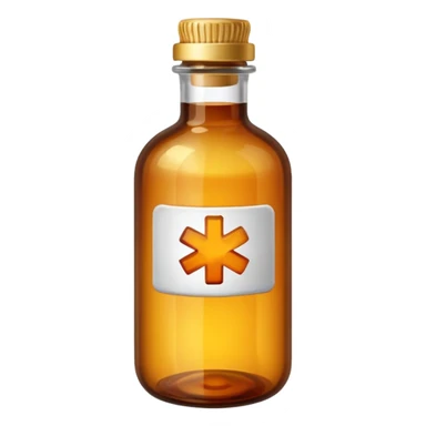 MEDICINE BOTTLE sticker