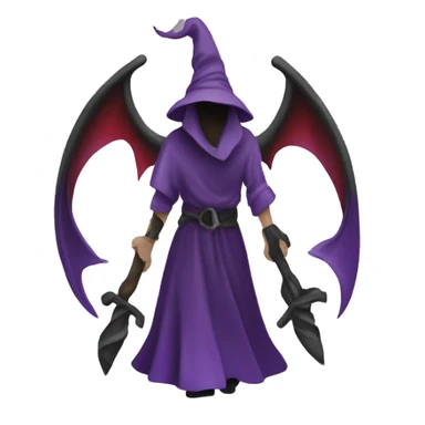 A favicon for a site about witchcraft and the occul sticker
