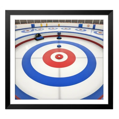 curling rink sticker