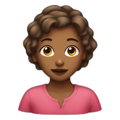 Girl on her period sticker