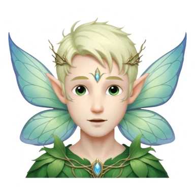 male fairy sticker