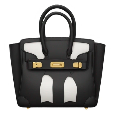 Black birkin bag  sticker