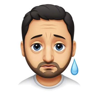 cyril hanouna crying sticker