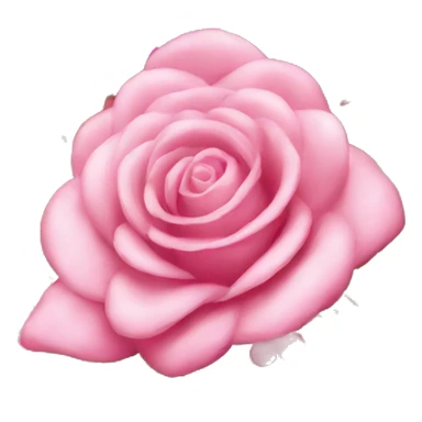 Roze kerstboom sticker