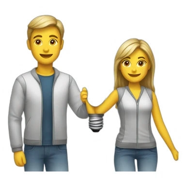 vende energía renovable sticker