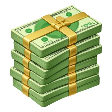 Сделай пачку денег как в GTA San Andreas sticker