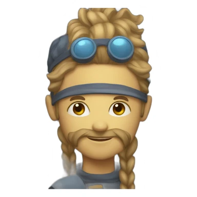 Comic convention sticker