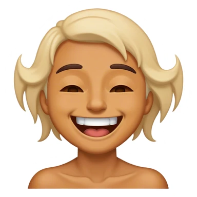 Dying of laughter sticker