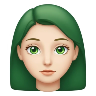 Ojitos verdes sticker