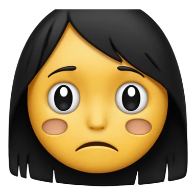 Emo emoji sticker