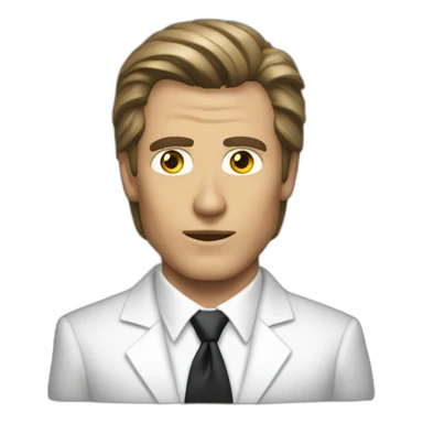 American psycho sticker