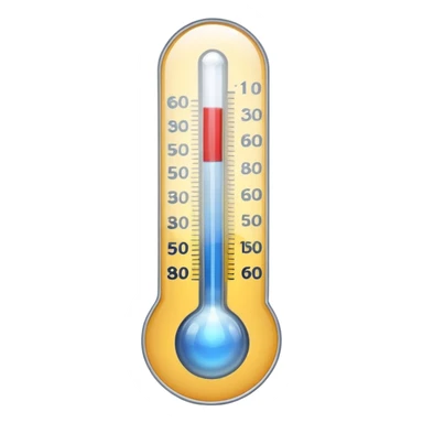 Thermometer sticker